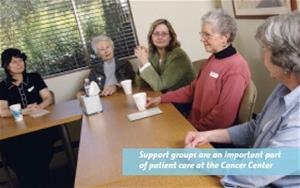 Support Groups at the Cancer Center